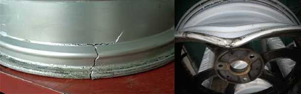 Alloy Wheel Repairs Buckled/Cracked